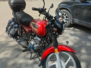 2019 Bajaj Boxer BM 150, красный, 125000 рублей, вид 2