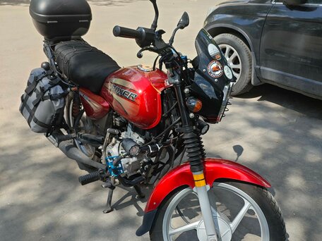 2019 Bajaj Boxer BM 150, красный, 125000 рублей, вид 2