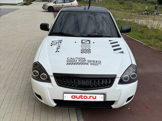 2012 Lada (ВАЗ) Priora I, белый, 500000 рублей, вид 2
