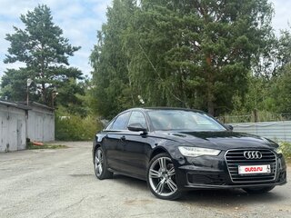 2015 Audi A6 IV (C7) Рестайлинг, чёрный, 1900000 рублей, вид 2