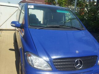 2008 Mercedes-Benz Viano L1 I (W639), синий, 1500000 рублей, вид 2