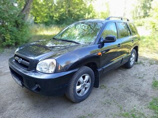 2007 Hyundai Santa Fe Classic Classic, чёрный, 550000 рублей, вид 1
