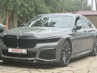 2020 BMW 7 серии 740d xDrive VI (G11/G12) Рестайлинг, серый, 7150000 рублей, вид 1
