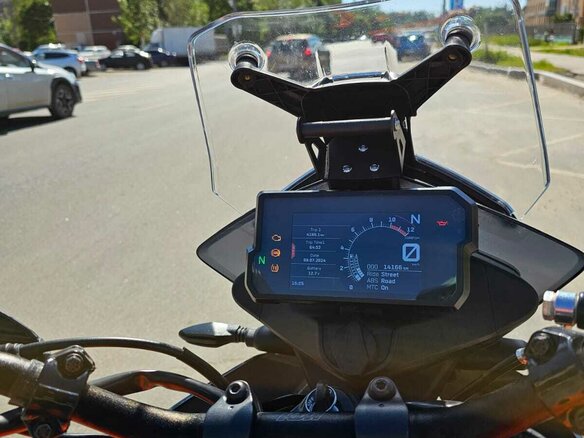 2023 KTM 390 Adventure, чёрный, 600000 рублей - вид 7