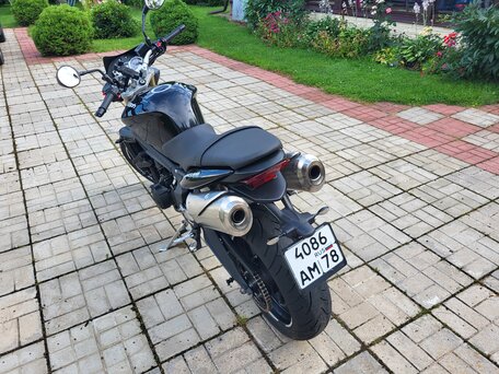 2012 Triumph Street Triple, чёрный, 520000 рублей, вид 3