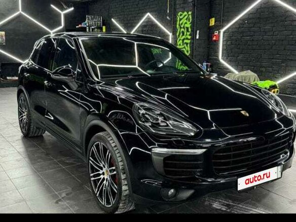 2014 Porsche Cayenne Diesel II Рестайлинг (958), чёрный - вид 9