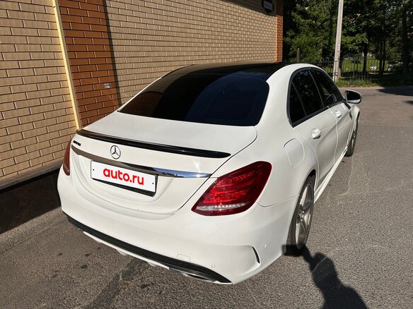 2014 Mercedes-Benz C-Класс 180 IV (W205), белый, 1350000 рублей - вид 3