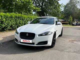 2013 Jaguar XF I Рестайлинг, белый, 1700000 рублей, вид 2