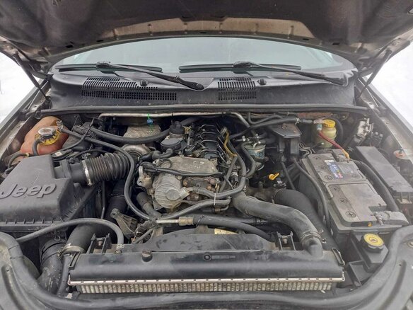 2002 Jeep Grand Cherokee II (WJ), серый, 1100000 рублей - вид 8