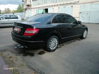 2008 Mercedes-Benz C-Класс 230 III (W204), чёрный, 1350000 рублей, вид 2