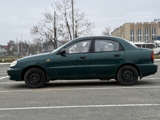 2008 Chevrolet Lanos I, зелёный, 260000 рублей, вид 3