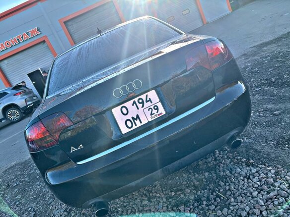 2006 Audi A4 III (B7), чёрный, 950000 рублей - вид 7