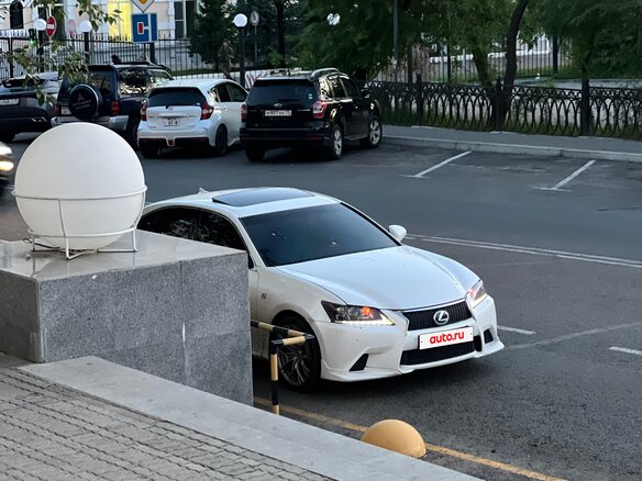 2012 Lexus GS 450h IV, белый, 3000000 рублей - вид 5