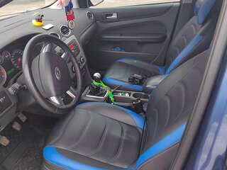 2007 Ford Focus II Рестайлинг, синий, 450000 рублей, вид 2