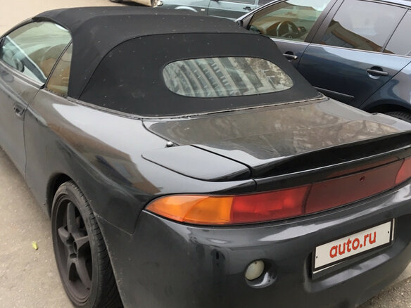 1997 Mitsubishi Eclipse II, чёрный, 2450001 рублей - вид 8
