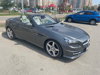 2015 Mercedes-Benz SLK-Класс 300 III (R172), серый, 2790000 рублей, вид 4
