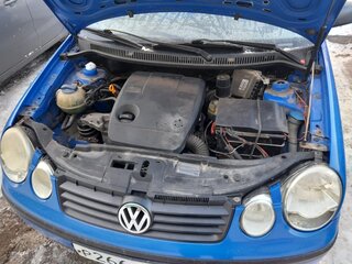 2004 Volkswagen Polo IV, синий, 315000 рублей, вид 4