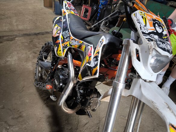 2023 BSE MX 125, оранжевый, 67000 рублей - вид 1
