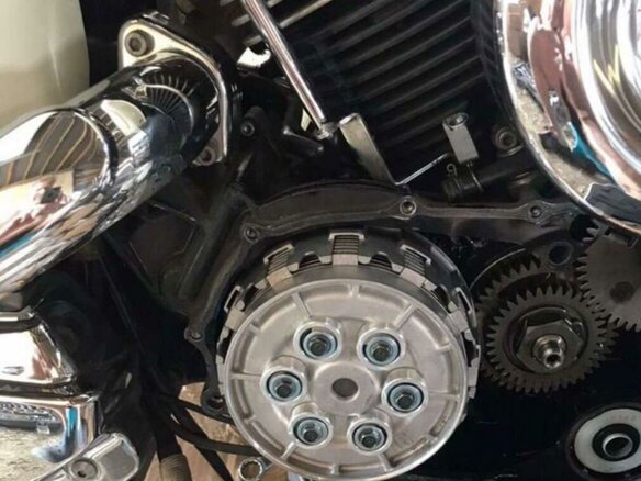2007 Yamaha XVS1100, фиолетовый, 520000 рублей - вид 8