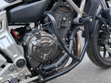 2015 Yamaha MT-07 (FZ-07), белый, 585000 рублей, вид 5