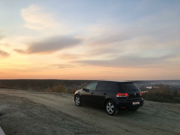 2011 Volkswagen Golf VI, синий - вид 10
