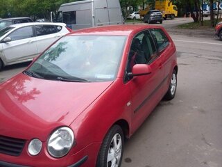 2004 Volkswagen Polo IV, пурпурный, 300000 рублей, вид 2