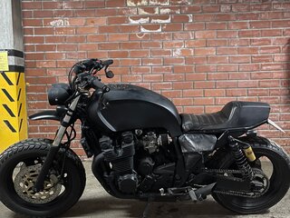 1998 Yamaha XJR1200, чёрный, 499000 рублей, вид 4