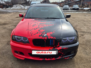 2000 BMW 3 серии 318i IV (E46), чёрный, 750000 рублей, вид 4