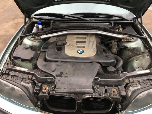 2004 BMW 3 серии 330xd IV (E46) Рестайлинг, зелёный - вид 8