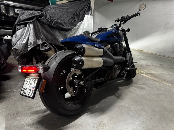 2023 Harley-Davidson Sportster S, синий, 1800000 рублей