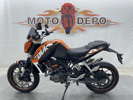 2012 KTM 125 Duke, оранжевый, 259000 рублей, вид 3