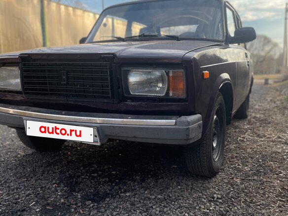 2001 Lada (ВАЗ) 2107, фиолетовый - вид 12