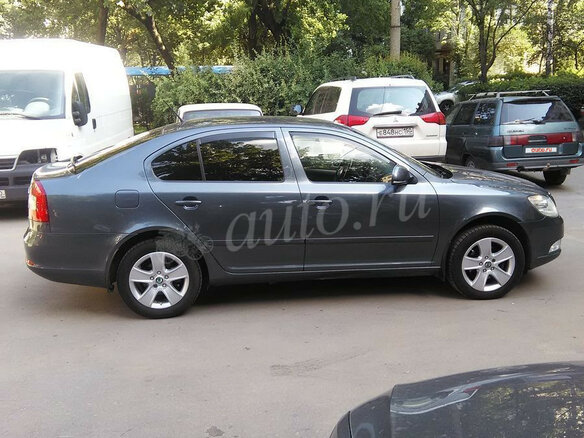 2011 Skoda Octavia II (A5) Рестайлинг, серый - вид 6