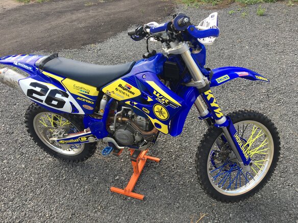 2003 Yamaha WR250F, синий, 510000 рублей - вид 2