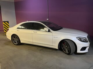 2014 Mercedes-Benz S-Класс AMG 63 AMG Long III (W222, C217), белый, 6050000 рублей, вид 4