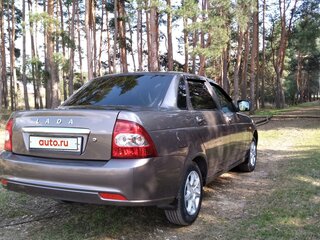 2017 Lada (ВАЗ) Priora I Рестайлинг, коричневый, 600000 рублей, вид 4