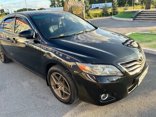 2011 Toyota Camry VI (XV40) Рестайлинг, чёрный, 1450000 рублей, вид 2
