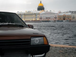 2002 Lada (ВАЗ) 2108, коричневый, 115000000 рублей, вид 5