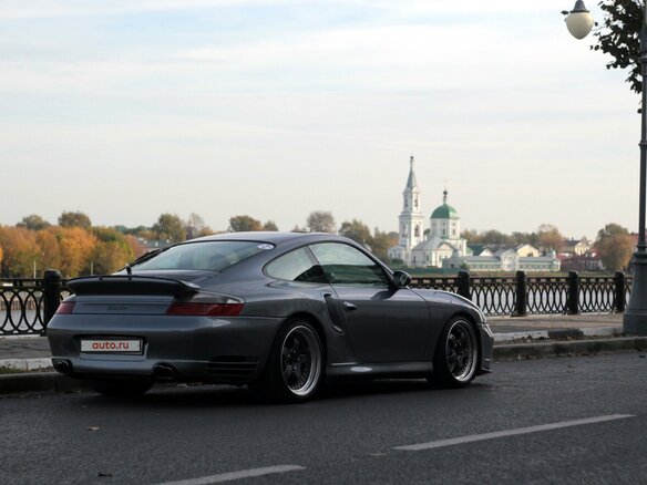 2003 Porsche 911 Turbo V (996) Рестайлинг, серебристый - вид 7