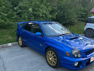 2001 Subaru Impreza WRX II, синий, 800000 рублей, вид 2