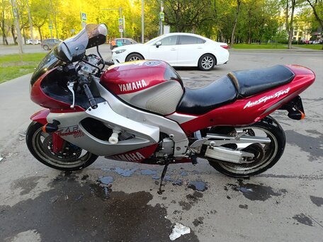 1998 Yamaha YZF1000R Thunderace, пурпурный, 330000 рублей, вид 1