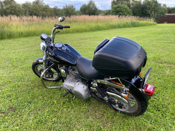 2008 Harley-Davidson Dyna Super Glide, чёрный, 780000 рублей - вид 5