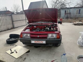 1989 Lada (ВАЗ) 2109, красный, 35000 рублей, вид 3