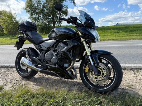 2007 Honda CB 600F Hornet, чёрный, 550000 рублей, вид 3
