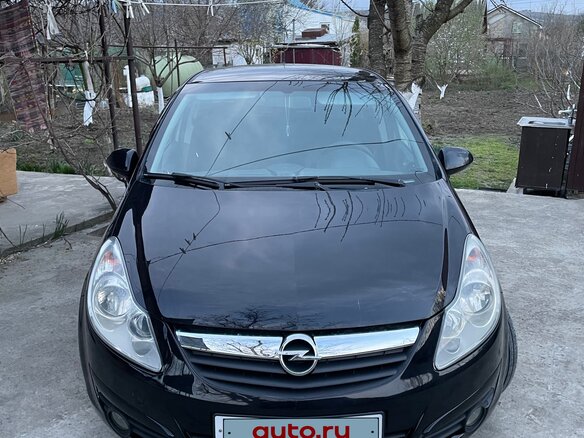 2008 Opel Corsa D, чёрный, 550000 рублей - вид 2