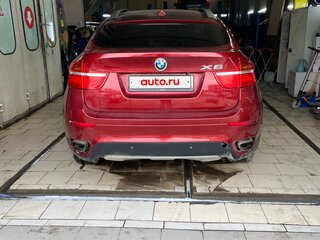 2009 BMW X6 35i 6-speed I (E71), красный, 1150000 рублей, вид 3