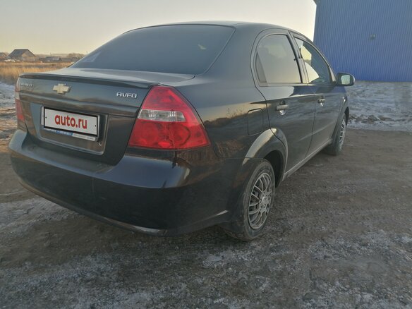 2011 Chevrolet Aveo I Рестайлинг, чёрный - вид 3