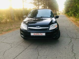 2017 Lada (ВАЗ) Granta I, чёрный, 700000 рублей, вид 2