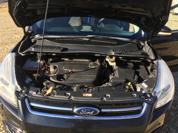2013 Ford Kuga II, чёрный, 1200000 рублей - вид 12