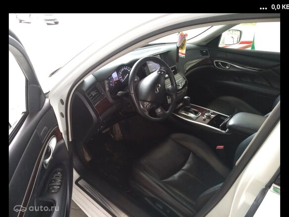 2013 Infiniti M M37 IV, белый - вид 2